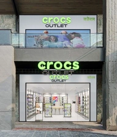 Crocs is now open at Moga, Punjab, India